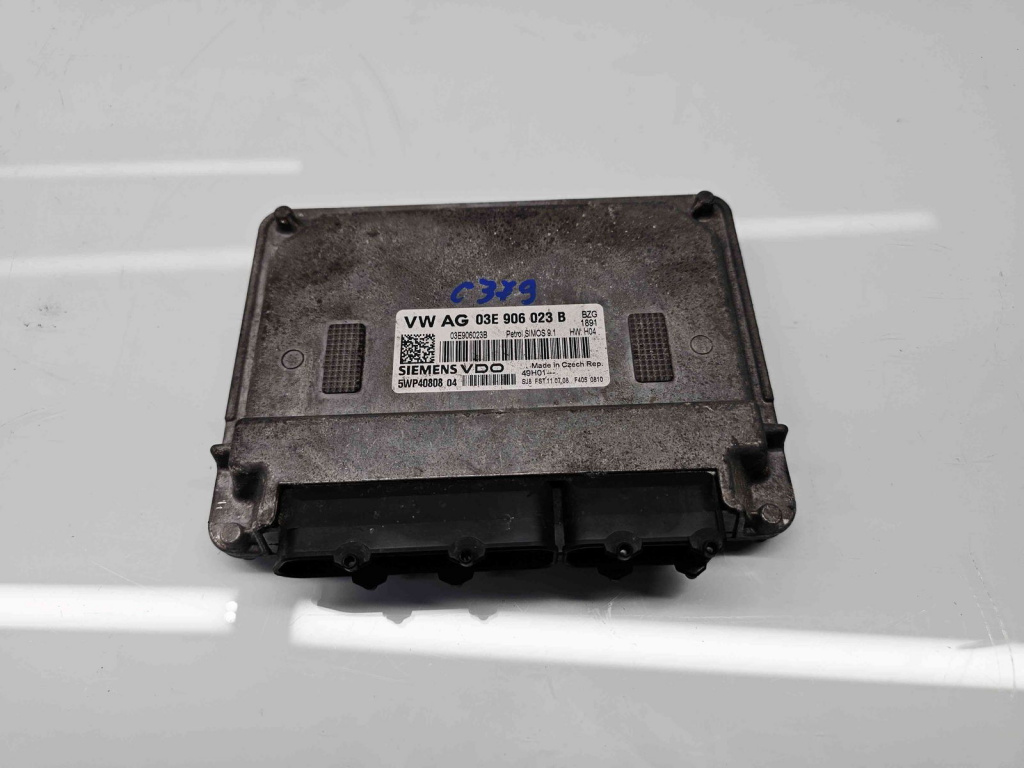 Calculator motor ECU Volkswagen Polo (9N) [Fabr 2001-2008] 03E906023B 1.2 Benz BZG 51KW / 70CP