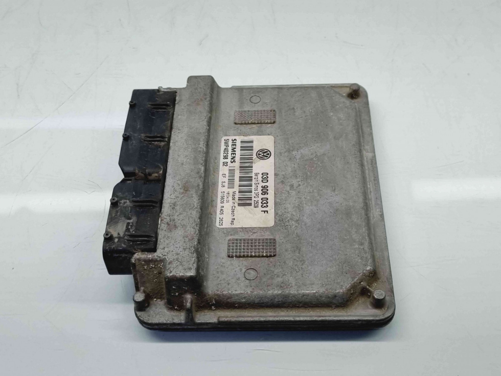 Calculator motor ECU Volkswagen Polo (9N) [Fabr 2001-2008] 03D906033F 1.2 Benz BMD 40KW / 54CP 1.2 Benz BMD 40KW / 54CP