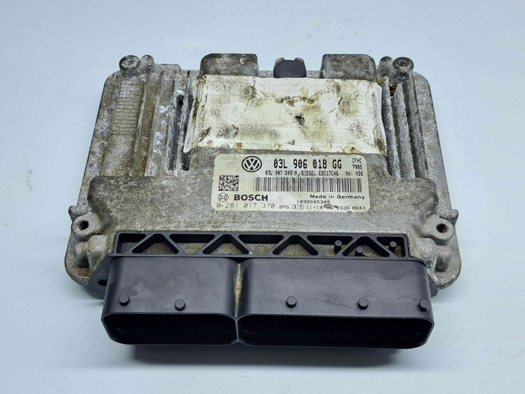 Calculator motor ECU Volkswagen Scirocco (137) [Fabr 2008-2017] 03L906018GG 0281017370 2.0 TDI CFHC 103KW / 140CP 2.0 TDI CFHC 103KW / 140CP