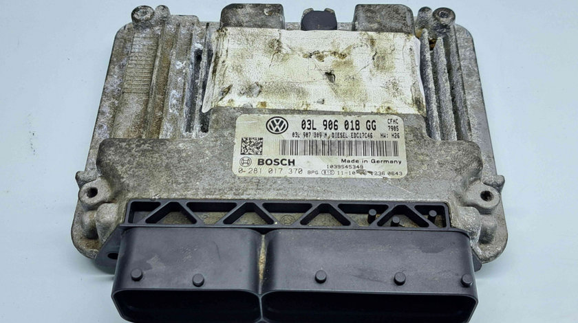 Calculator motor ECU Volkswagen Scirocco (137) [Fabr 2008-2017] 03L906018GG 0281017370 2.0 TDI CFHC 103KW 140CP
