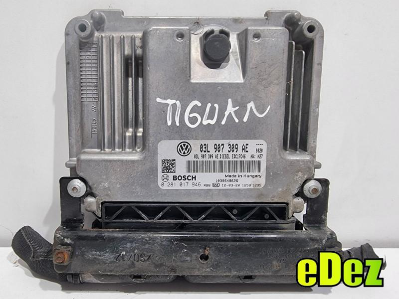 Calculator motor ecu Volkswagen Tiguan (2007-2011) 2.0 tdi CFFB 03L907309AE