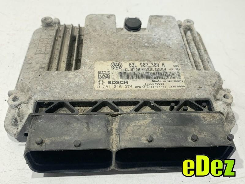 Calculator motor ecu Volkswagen Tiguan (2007-2011) 2.0 tdi CFFB 03L907309N
