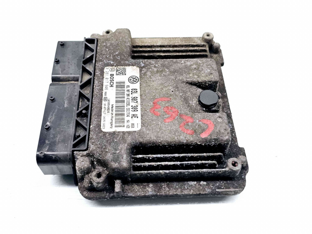 Calculator motor ECU Volkswagen Tiguan (5N) [Fabr 2007-2016] 03L907309AE 0281017946 2.0 TDI CFGC 130KW / 177CP