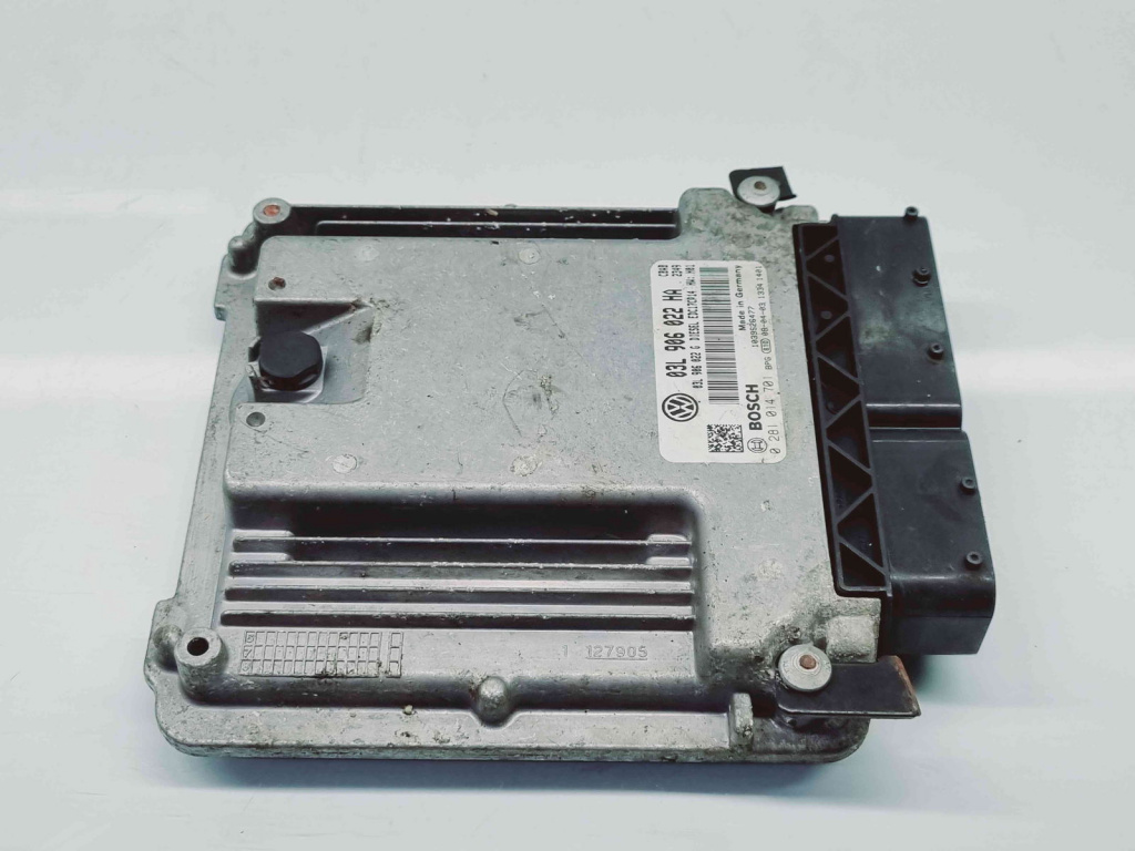 Calculator motor ECU Volkswagen Tiguan (5N) [Fabr 2007-2016] 03L906022HA 0281014701 2.0 TDI CBAB 103KW / 140CP 2.0 TDI CBAB 103KW / 140CP