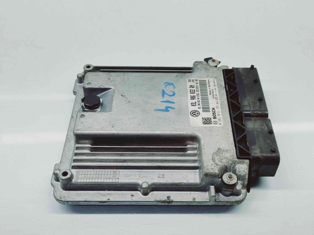 Calculator motor ECU Volkswagen Tiguan (5N) [Fabr 2007-2016] 03L906022RN 0281016155 2.0 TDI CBAB 103KW / 140CP 2.0 TDI CBAB 103KW / 140CP