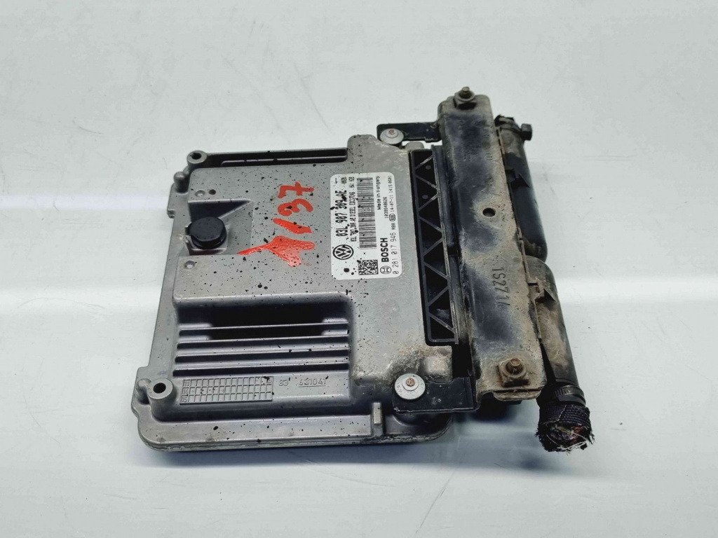 Calculator motor ECU Volkswagen Tiguan (5N) [Fabr 2007-2016] 03L907309AE 0281017946 2.0 TDI CFFB 103KW / 140CP 2.0 TDI CFFB 103KW / 140CP
