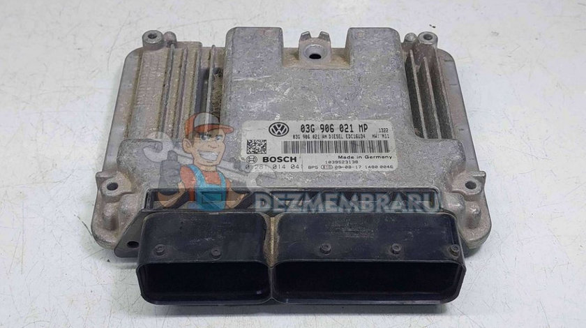 Calculator motor ECU Volkswagen Touran (1T1, 1T2) [Fabr 2003-2010] 03G906021MP 0281014041 1.9 TDI