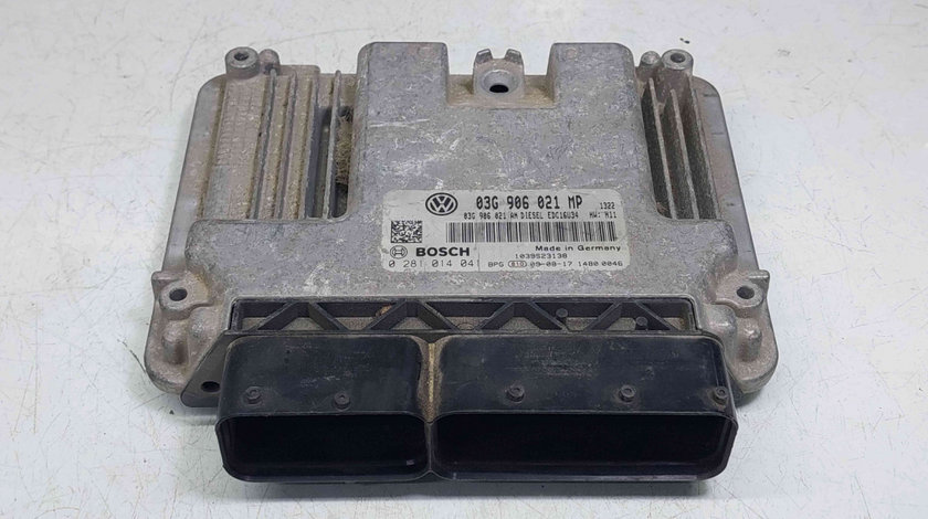 Calculator motor ECU Volkswagen Touran (1T1, 1T2) [Fabr 2003-2010] 03G906021MP 0281014041 1.9 TDI BXE