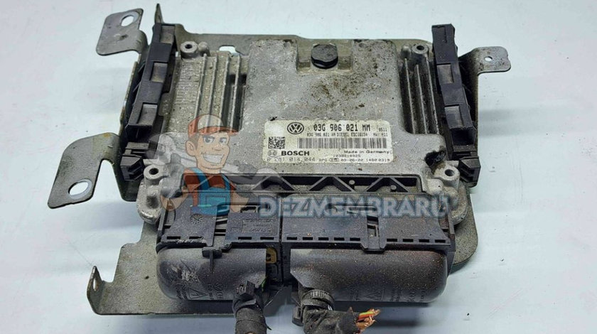 Calculator motor ECU Volkswagen Touran (1T1, 1T2) [Fabr 2003-2010] 03G906021MM 1.9 TDI BXE 77KW