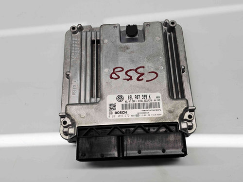 Calculator motor ECU Volkswagen Transporter 5 Facelift [Fabr 2004-2013] 03L907309K 2.0 TDI CAAC 103K...