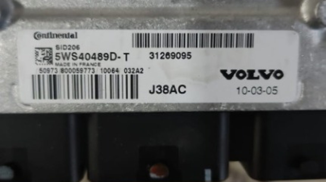 Calculator motor ECU Volvo V50 2.0 D 136Cp / 100 Kw cod motor D4204T,an 2010 cod 31269095