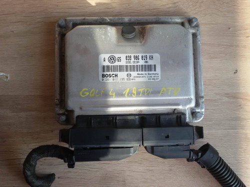 Calculator motor ecu vw golf 4 1.9 tdi atd 038906019kh 0281011195