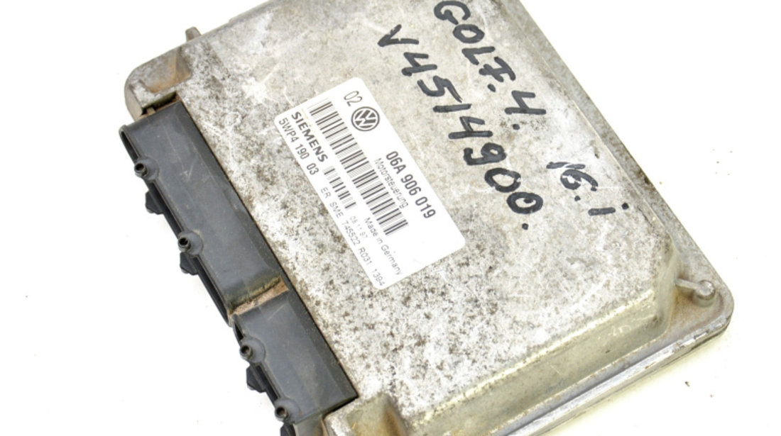 Calculator Motor / ECU VW GOLF 4 1997 - 2006 Benzina 06A906019, 06A 906 019, 5WP419003, 5WP4 190 03