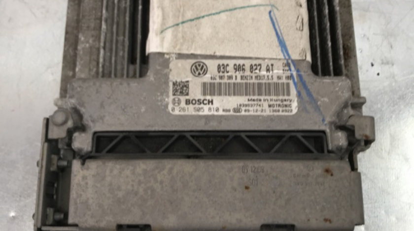 Calculator motor ECU VW Golf 6 1.4 TSI Variant, 160CP, CAV sedan 2010 (03C906027AT)