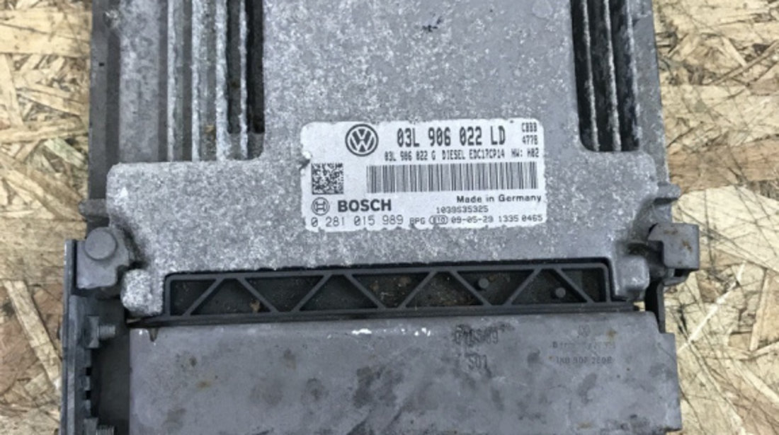 Calculator motor ECU VW Golf 6 GTD 2.0TDI hatchback 2010 (03L906022LD)