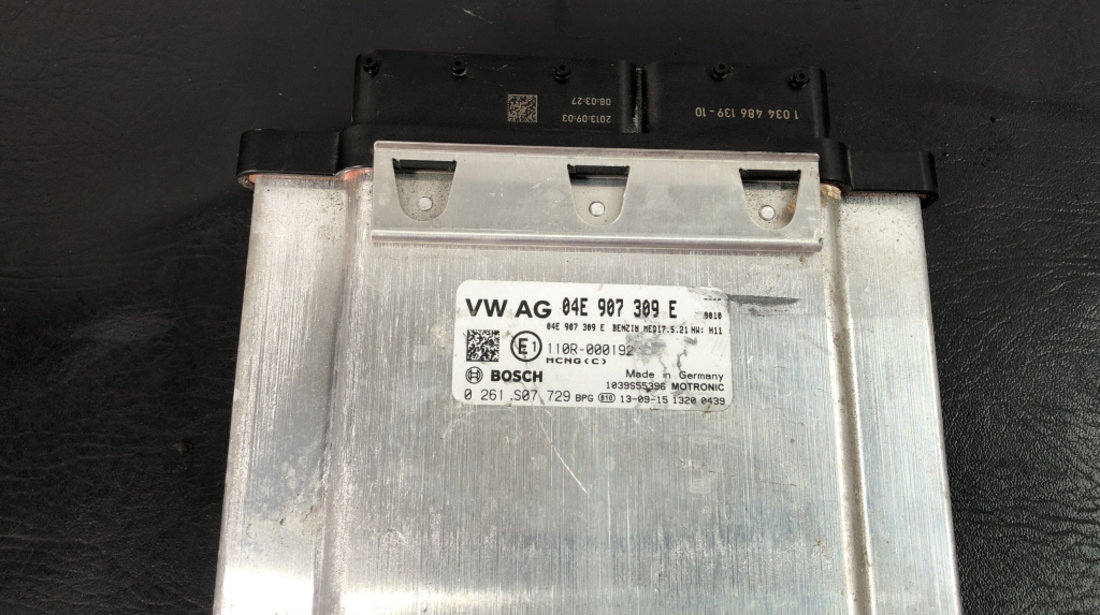 Calculator motor ecu VW Golf 7 1.4TSI Manual sedan 2014 (04E907309E)