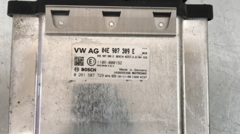 Calculator motor ecu VW Golf 7 Variant 1.4 TGI CPWA, DSG 7 SMN sedan 2017 (04E907309E)