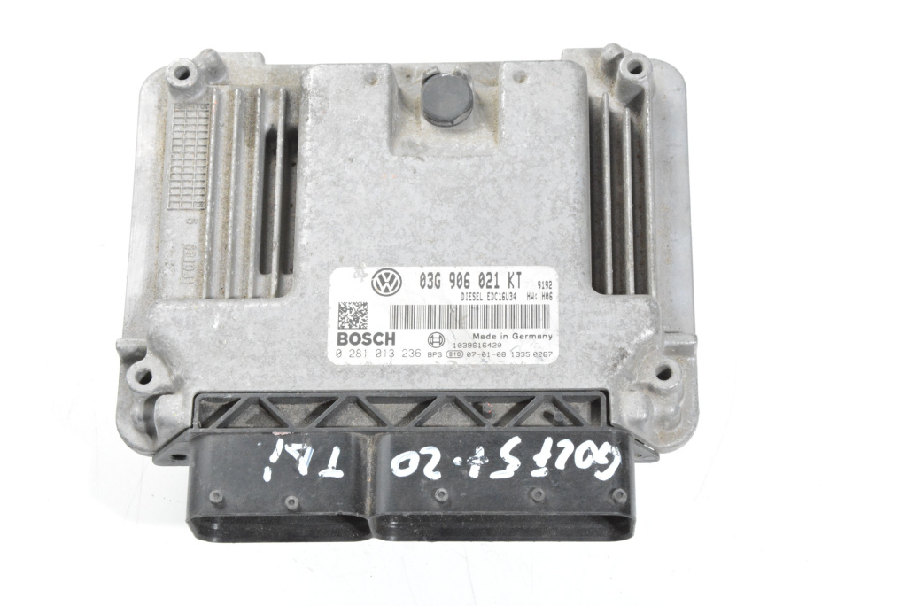 Calculator Motor / Ecu Vw Golf Plus (5M) 2005-2013 2.0 Tdi Motorina 03G906021Kt, 0281013236 Bosch