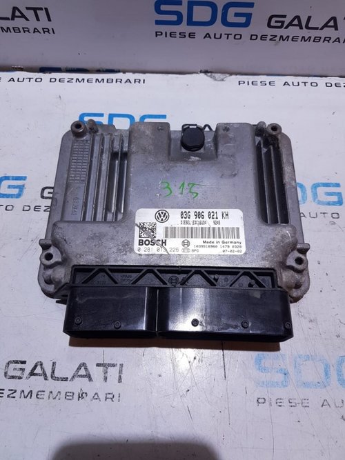 Calculator Motor / ECU VW Jetta 3 1.9TDI BXE 2005 - 2010 COD : 03G906021KH / 03G 906 021 KH