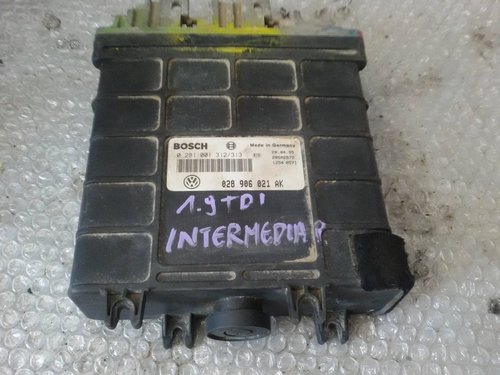 Calculator motor ECU vw passat 1.9 tdi 028906021ak 0281001312 313