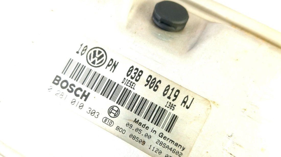 Calculator Motor / ECU VW PASSAT B5, B5.5 1996 - 2005 Motorina 038906019AJ, 0281010303, 0281010303810, 28SA4602, 2284486443, B000850911200735