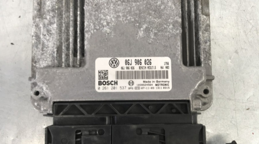 Calculator motor ECU VW Passat B6 1.8 TSI ,CAW 160cp sedan 2008 (06J906026)