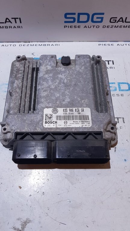 Calculator Motor ECU VW Passat B6 1.9TDI 2005 - 2010 Cod Piesa : 03G 906 016 GR / 03G906016GR