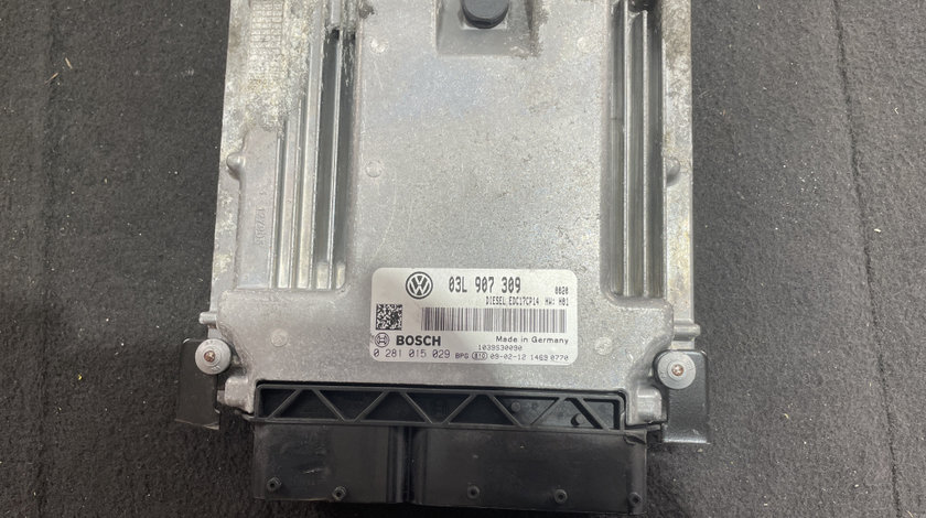 Calculator motor ecu VW Passat B6 2.0TDI DSG 170cp sedan 2009 (03L907309)