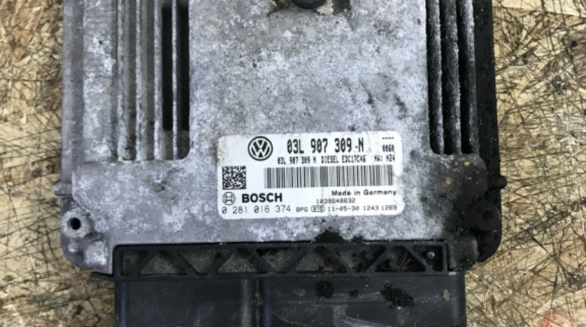 Calculator motor ECU VW Passat B7 2.0TDI B7 Automat DSG combi 2012 (03L907308N)