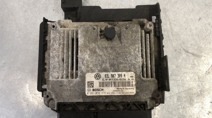 Calculator motor ecu VW Passat B7 Variant 2.0 TDI manual 140 CP sedan 2012 (03L907309N)