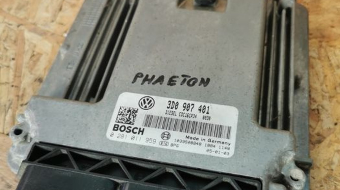 Calculator motor/ECU VW Phaeton 3.0 BMK kit pornire