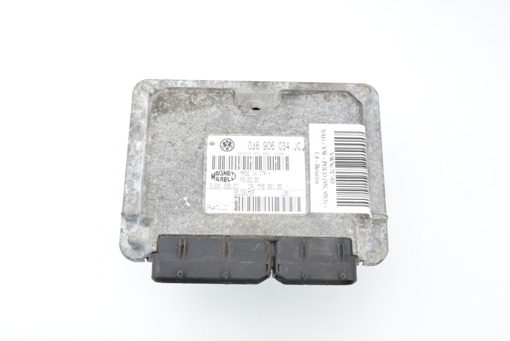 Calculator Motor / Ecu Vw Polo (9N, 9N3) 2002-2010 1.4 Benzina 036906034Jc, 6160125002 Magneti Marelli