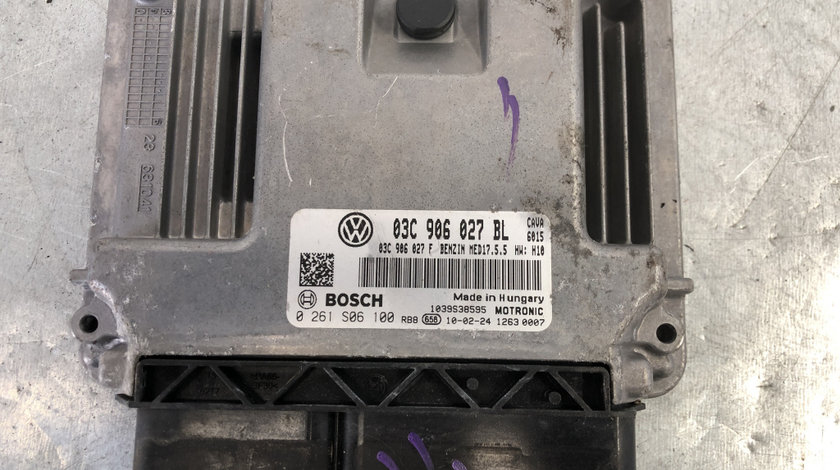 Calculator motor ecu VW Tiguan 1.4 TSI 4motion Manual 150 cp sedan 2010 (03C906027BL)
