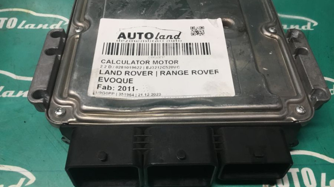 Calculator Motor Ej3212c520vc 2.2 D / 0281019622 Land Rover RANGE ROVER EVOQUE 2011