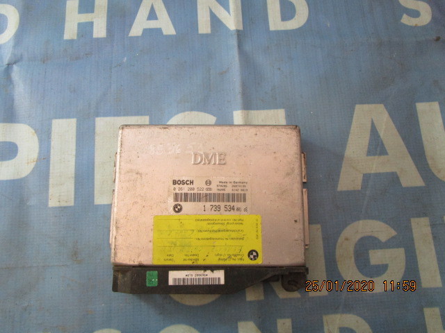 Calculator motor fara cip BMW E36 316i 1992;  0 261 200 522