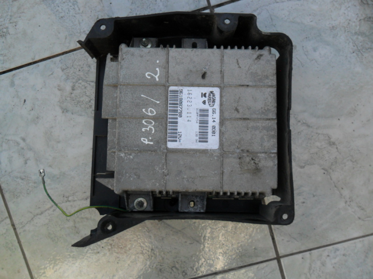 Calculator motor fara cip Peugeot 306 1.4i; 9618087780 16223114