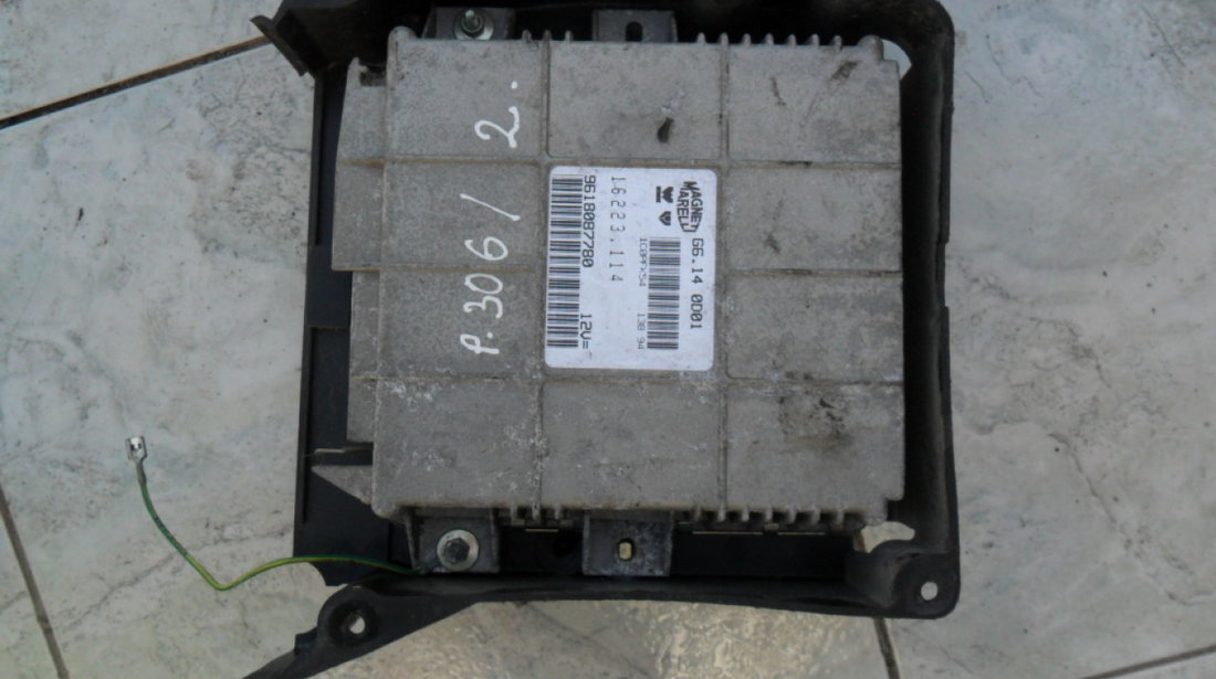 Calculator motor fara cip Peugeot 306 1.4i; 9618087780 16223114