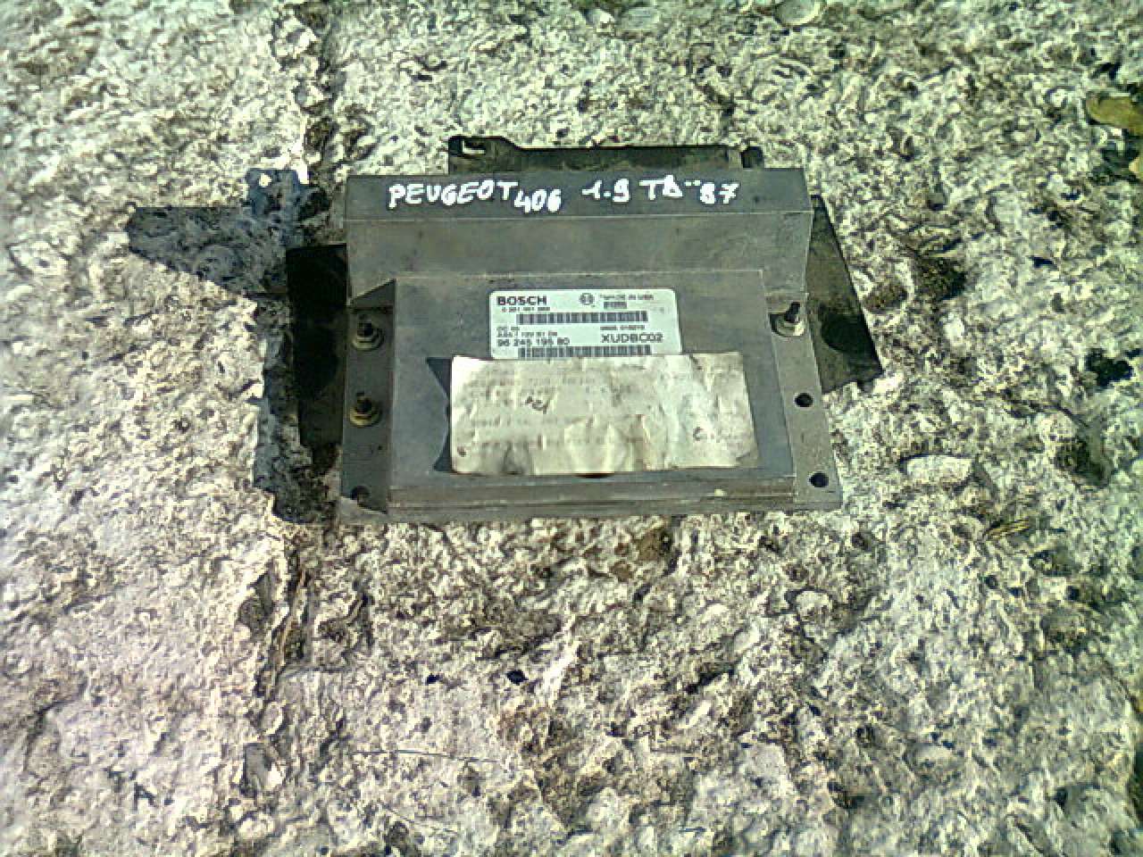 Calculator motor fara cip Peugeot 406 1.9td