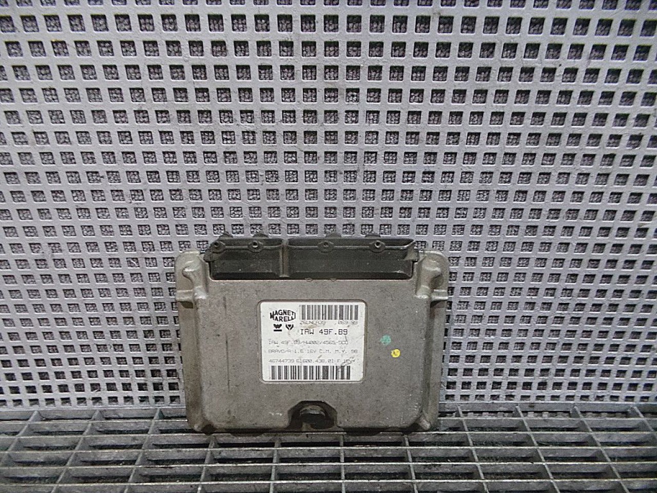 CALCULATOR MOTOR FIAT BRAVA 1.6 INJ 16V - (1995 2001)