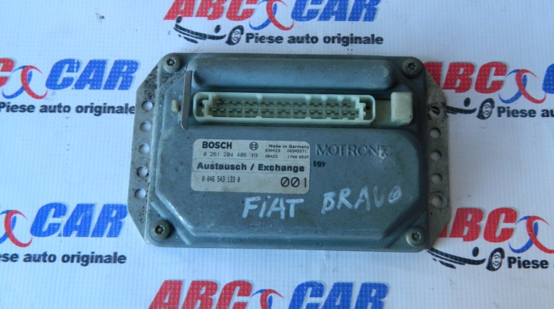 Calculator motor Fiat Bravo 1 model 1997 - 2001 1.4 Benzina cod: 0261204406 / 00465431330