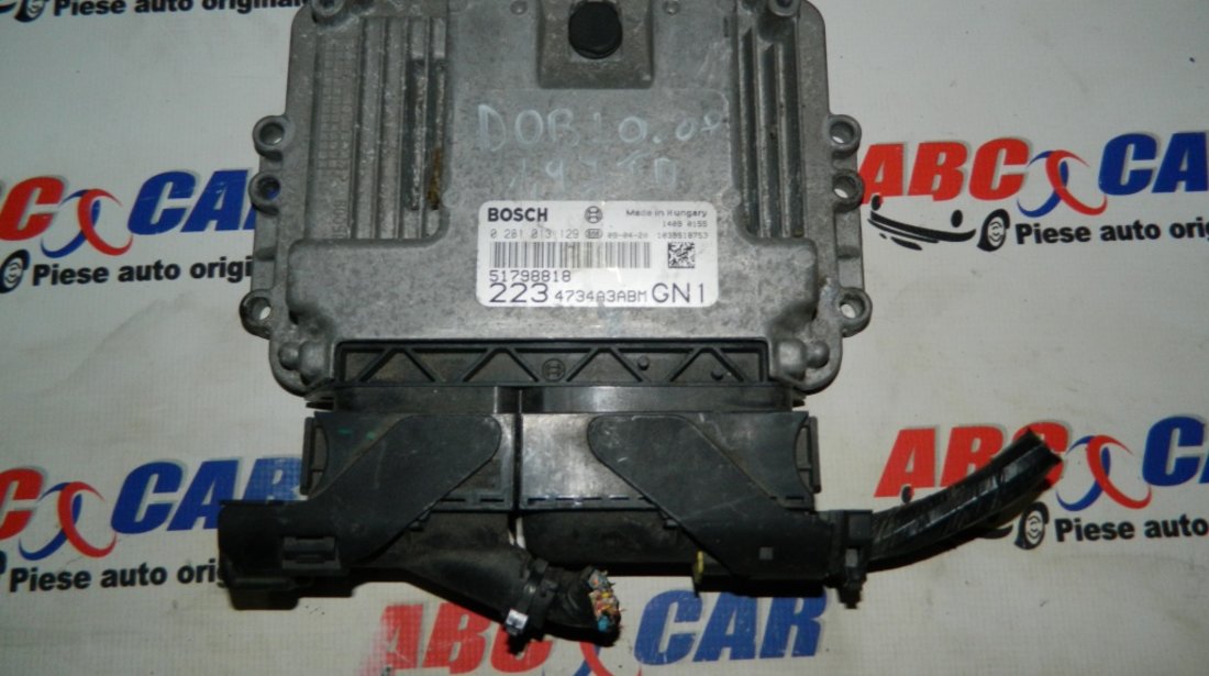 Calculator motor Fiat Doblo 1.7 JTD cod: 51798818 model 2008