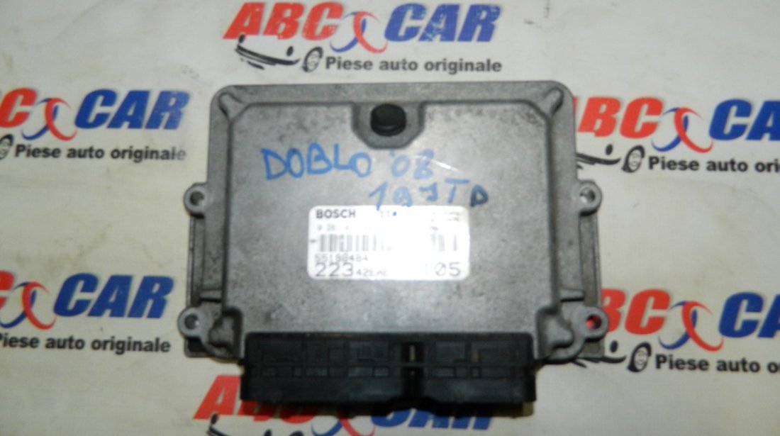 Calculator motor Fiat Doblo 1.9 JTD cod: 55198484