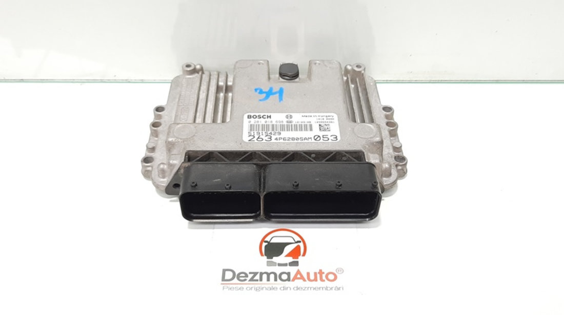 Calculator motor, Fiat Doblo Cargo Platforma (263) [Fabr 2010-prezent] 1.6 M-jet, 51915429, 0281018698