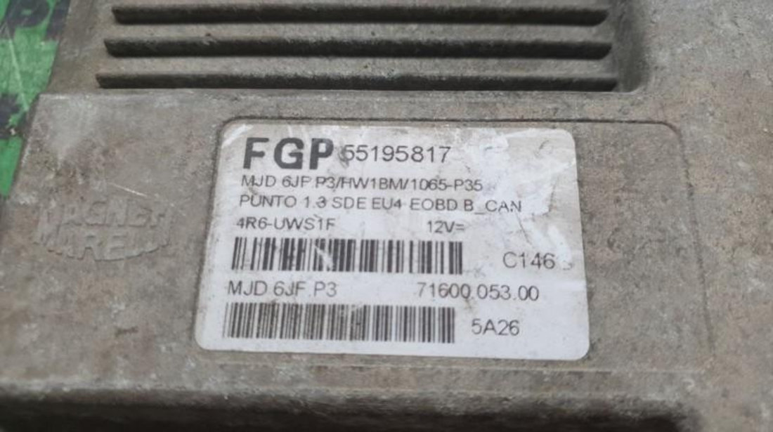 Calculator motor Fiat Grande Punto ( 10.2005- 55195817