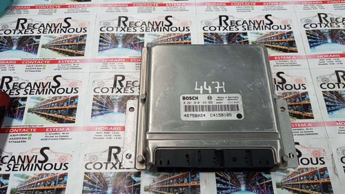 Calculator Motor FIAT MAREA, 0281010168, C415B185, 46758024,