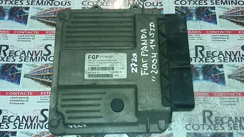 Calculator Motor FIAT PANDA, 7160000502, 51758203, MJD6JFS1, HW01B,
