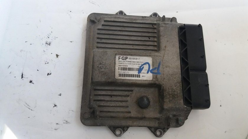 Calculator motor fiat punto 188 1.3jtd 1999-2012 55195817 mjd6jfp3