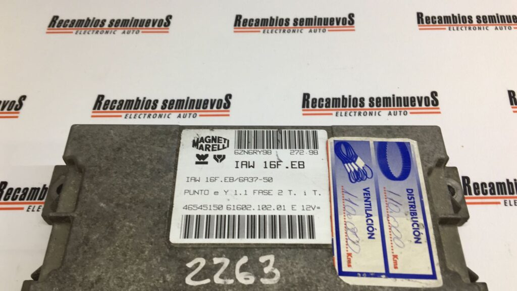 Calculator Motor FIAT PUNTO 46545150 / 6160210201 E / 6160210201E / IAW.16F.EB / IAW 16F EB / IAW16FEB46545150 / 6160210201 E / 6160210201E / IAW.16F.EB / IAW 16F EB / IAW16FEB