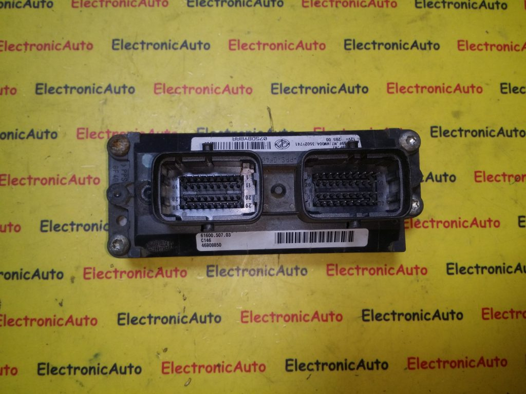 Calculator Motor FIAT SEICENTO 61600 507 03 / 6160050703 / 46808850 / IAW 59F M7 / IAW59FM761600 507 03 / 6160050703 / 46808850 / IAW 59F M7 / IAW59FM7