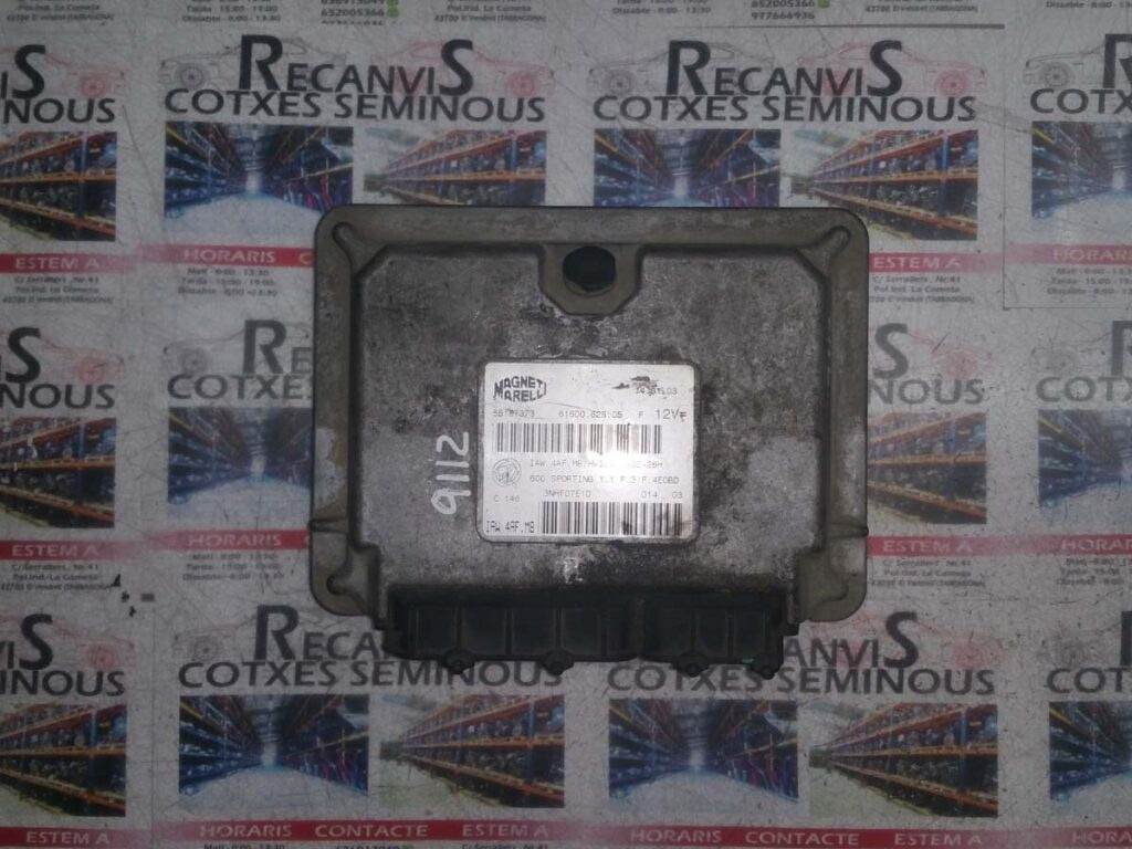 Calculator Motor FIAT SEICENTO 61600.628.05 / 61600 628 05 / 6160062805 / 55187373 / IAW 4AF M8 / IAW4AFM861600.628.05 / 61600 628 05 / 6160062805 / 55187373 / IAW 4AF M8 / IAW4AFM8